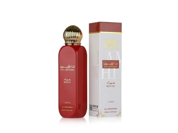 Lattafa Ana Abiyedh Rouge body spray 150 ml (unisex)