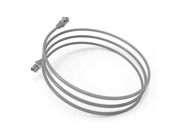 Inca ICAT6-050, 0,5 m, Cat6, U/UTP (UTP), RJ-45, RJ-45, Sølv