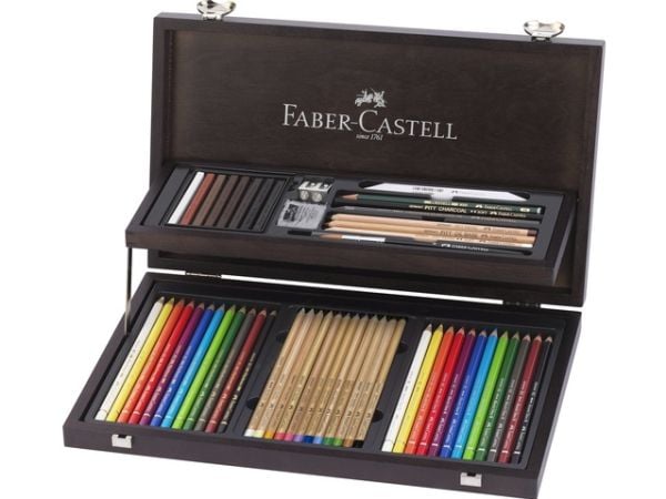 Faber-Castell 110084, Flerfarget, Pastell, 53 stykker