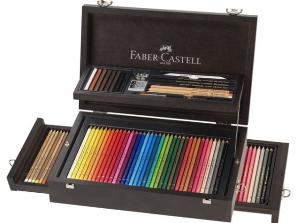 Faber-Castell 110085, Flerfarget, Pastell, 125 stykker