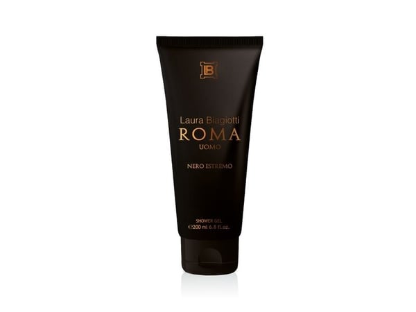 Laura Biagiotti Roma Uomo Nero Estremo suihkugeeli - - 200 ml