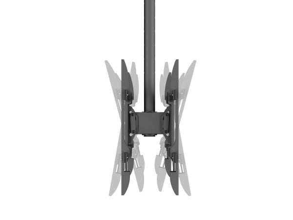 Varustaa kattokiinnitys 43 "-86" /2TFT 50Kg back->back sw lite Retail