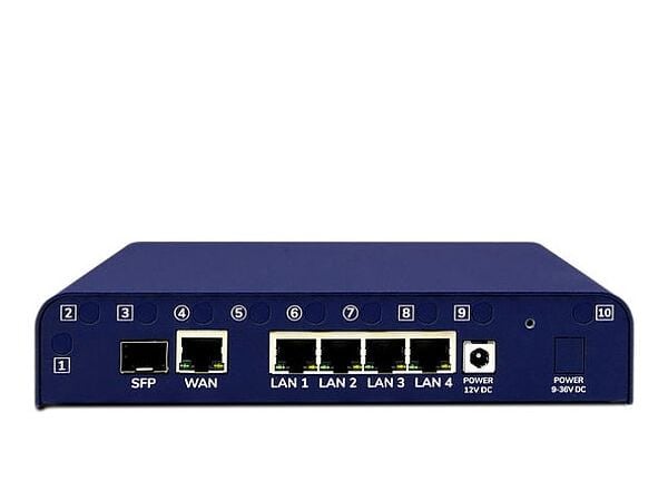 TDT VPN Router FG2000 5x2,5G/1xSFP+/IPsec/OpenVPNWireGuard