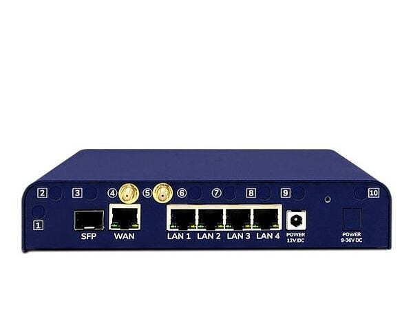 TDT VPN Router FG2000 4G LTE 5x2,5G/1xSFP+/LTE/4G