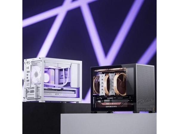 Jonsbo D32 PRO, Midi Tower, PC, musta, Mini-ITX, mikro ATX, Terästä, Pelaaminen