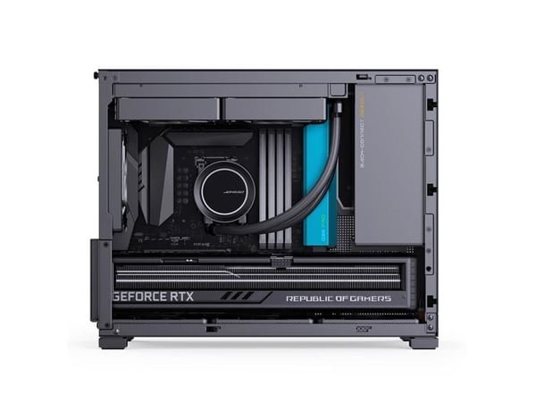 Jonsbo D32 PRO, Midi Tower, PC, musta, Mini-ITX, mikro ATX, Terästä, Pelaaminen
