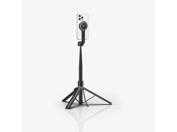 Spigen Tripod Selfie Stick (Magfit) | S581W, Älypuhelin, musta, Mikä tahansa tuotemerkki, Alumiini, 27,8 cm, 168,5 cm
