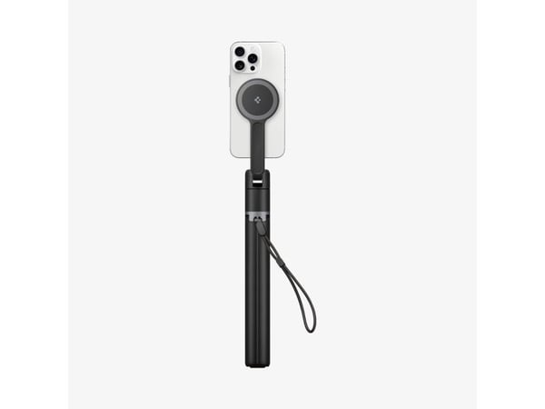 Spigen Tripod Selfie Stick (Magfit) | S581W, Älypuhelin, musta, Mikä tahansa tuotemerkki, Alumiini, 27,8 cm, 168,5 cm