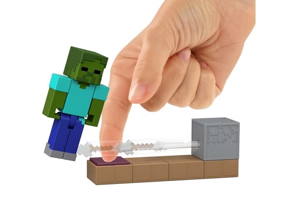 Minecraft Redstone Charged Figure and Mechanism Assortment, 6 vuosi/vuosia, Monivärinen, Muovi