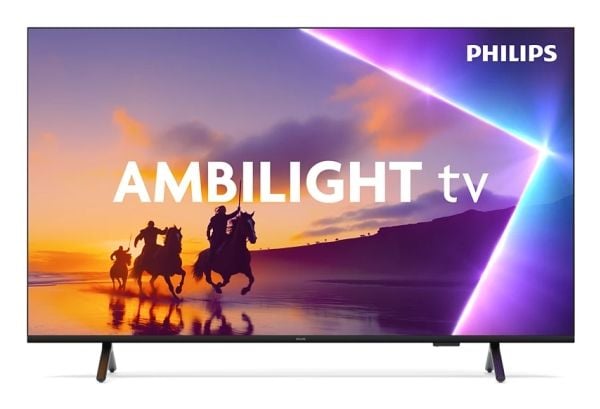Philips 55PUS8550 - 55" Diagonalklasse LED-bakgrunnsbelyst LCD TV - QLED - Smart TV - TITAN OS - 4K UHD (2160p) 3840 x 2160 - HDR - matt svart