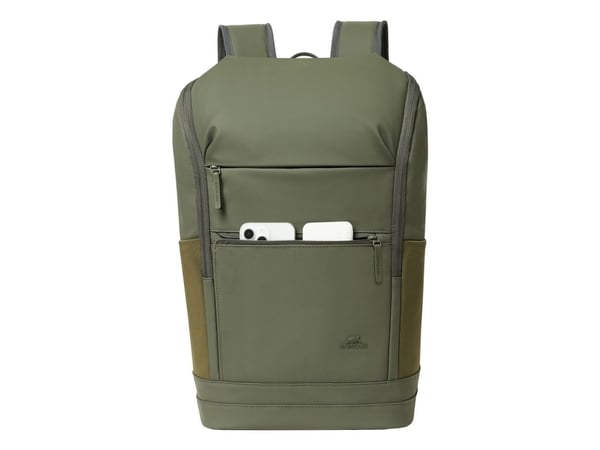 Rivacase Eden, Urban, Unisex, 39,6 cm (15.6"), Rom til Notebook, Vanntett, PU lær, Polyester, Resirkulert polyetylentereftalat (rPET)