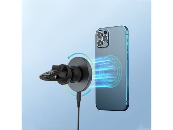 4smarts 541486, Mobiltelefon/smarttelefon, Passiv holder, Bil, Grå