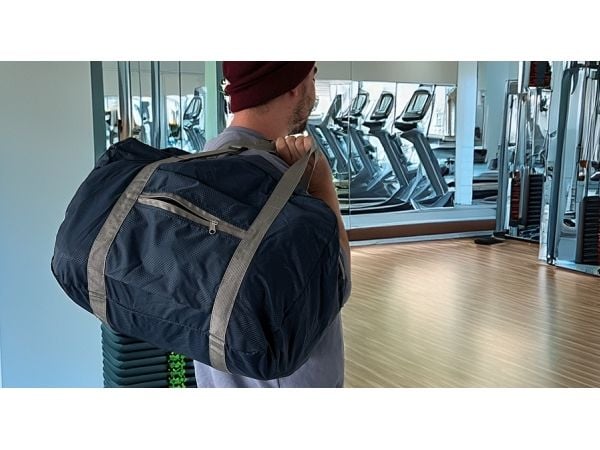 Wedo 58 2601, Unisex, Hånd-veske, Forlomme, Sort, Monokromatisk, Grå