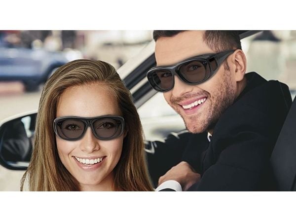 Wedo 271 48599, Voksen, Unisex, Oval, Omslag, Full rim, Sort