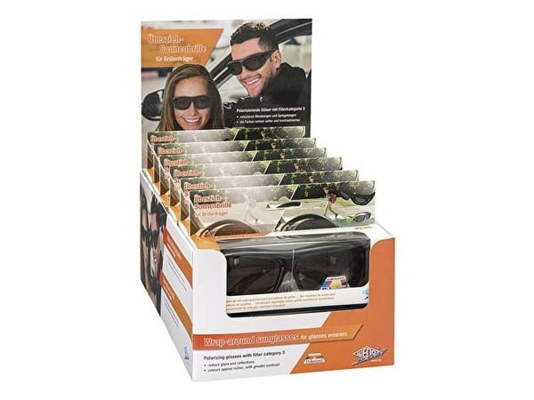 Wedo 271 48599, Voksen, Unisex, Oval, Omslag, Full rim, Sort