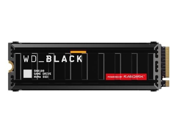 WD_BLACK SN8100 WDS200T1XHM-00CMT0 - SSD - kryptert - 2 TB - intern - M.2 2280 - PCI Express 5.0 x4 (NVMe) - TCG Opal Encryption 2.02 - integrert k...