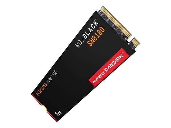 Western Digital Black SN8100, 1 TB, M.2 -muistitikku