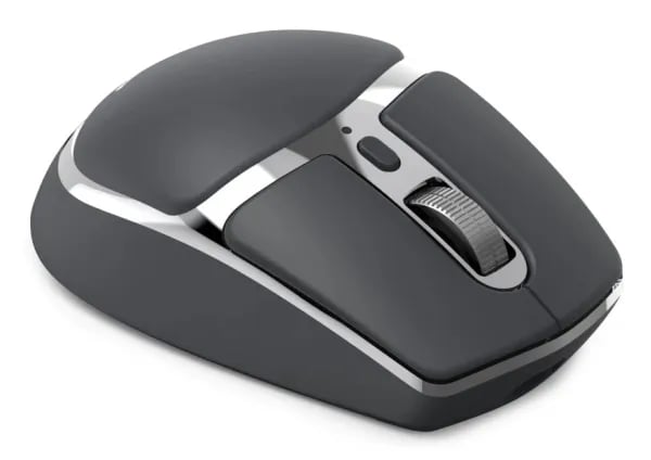 Hama WM-800, höger hand, optisk, trådlös RF + Bluetooth, 3200 dpi, antracit