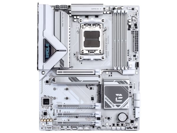 Gigabyte B850 EAGLE ICE - Hovedkort - ATX - Socket AM5 - AMD B850 Chipset - USB-C 3.2 Gen 1, USB 3.2 Gen 2, USB 3.2 Gen 1 - Gigabit LAN - innbygd g...