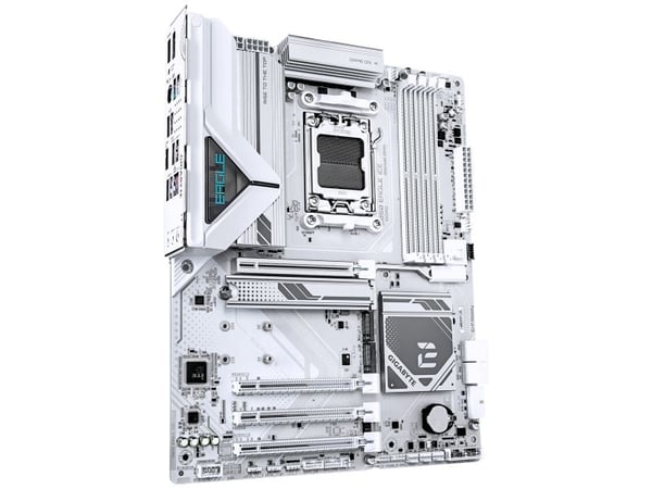 Gigabyte B850 EAGLE ICE - Hovedkort - ATX - Socket AM5 - AMD B850 Chipset - USB-C 3.2 Gen 1, USB 3.2 Gen 2, USB 3.2 Gen 1 - Gigabit LAN - innbygd g...