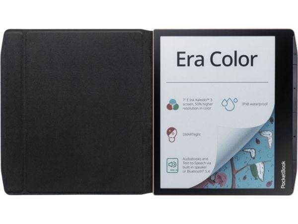 PocketBook Era Color, 17,8 cm (7"), E Ink Kaleido 3, 16 million farger, ACSM, CHM, DjVu, DOC, DOCX, EPUB, EPUB DRM, FB2, FB2.ZIP, HTM, HTML, MOBI, ...