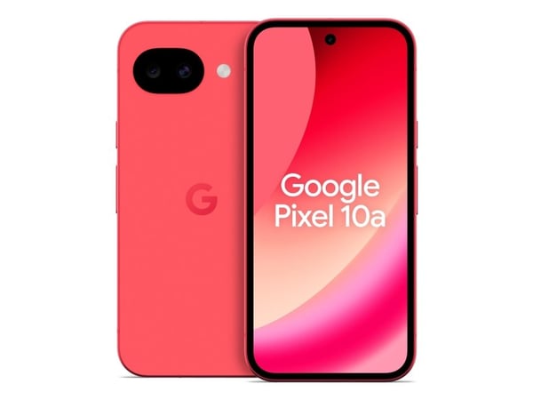 Google Pixel 10a - 5G pekskärmsmobil - dual-SIM - RAM 8 GB / Internminne 128 GB - pOLED-skärm - 6.3" - 2424 x 1080 pixlar (120 Hz) - 2 bakre kamero...
