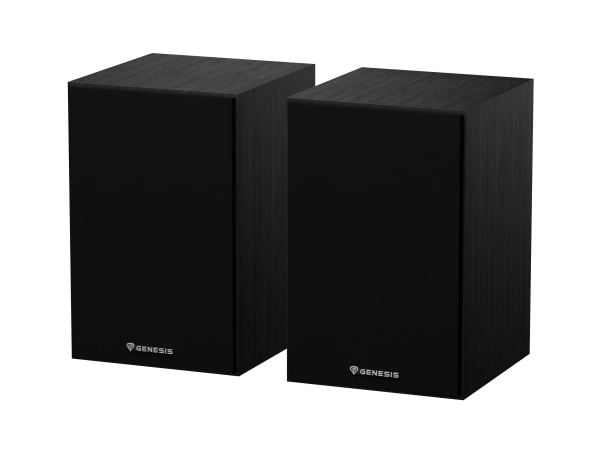 GENESIS NGS-2343, 2.0 kanaler, Ledning & Trådløs, 20 W, 60 - 20000 Hz, Svart