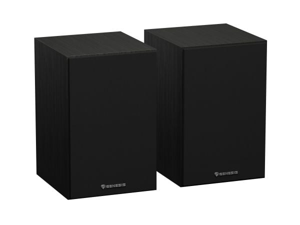 GENESIS NGS-2343, 2.0 kanaler, Ledning & Trådløs, 20 W, 60 - 20000 Hz, Svart