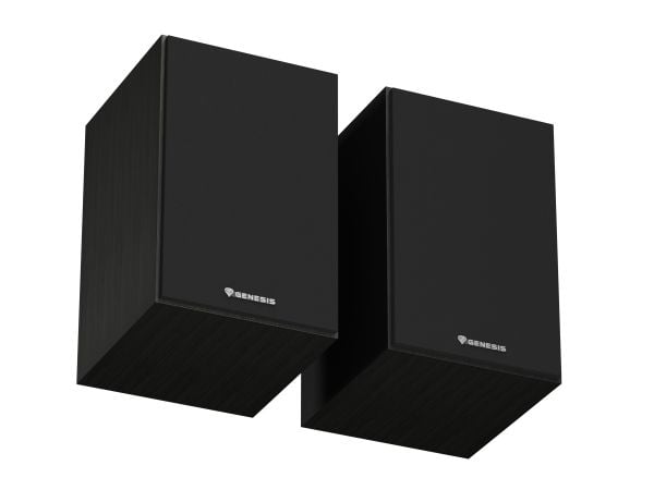 GENESIS NGS-2343, 2.0 kanaler, Ledning & Trådløs, 20 W, 60 - 20000 Hz, Svart