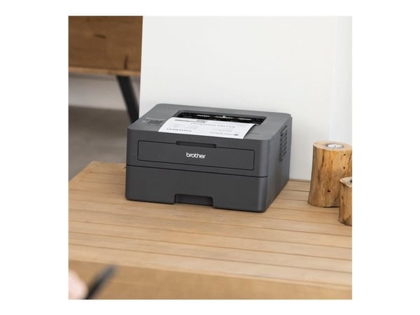 Brother HL-L2400DWE - Skriver - S/H - Dupleks - laser - A4/Legal - 1200 x 1200 dpi - inntil 30 spm - kapasitet: 250 ark - USB 2.0, Wi-Fi(n)