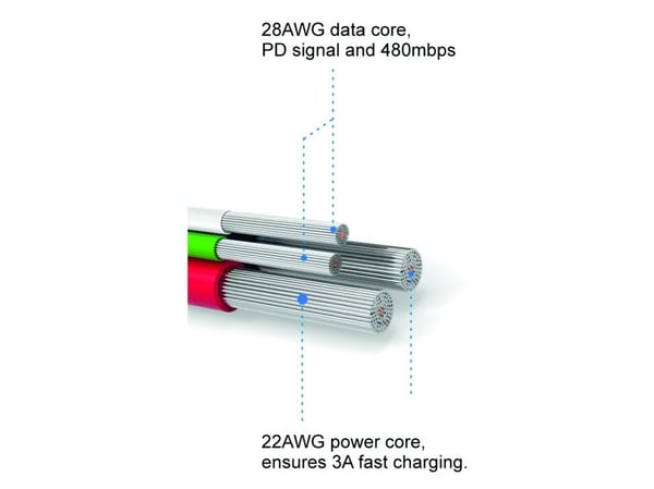 Swissten 71523304, 2 m, Lightning, USB A, Hankjønn, Hankjønn, Gull