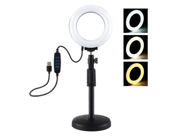 PULUZ LED rengasvalaisin