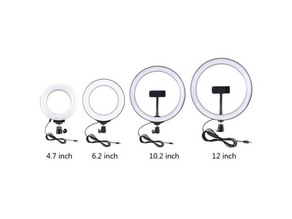 PULUZ LED rengasvalaisin