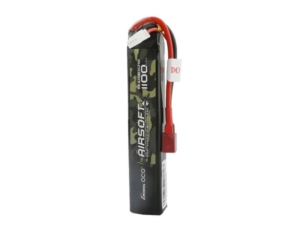 Gens Ace ML LiPo-batteri 25C 1100mAh 3S1P 11.1V Airsoft Gun med plugg T