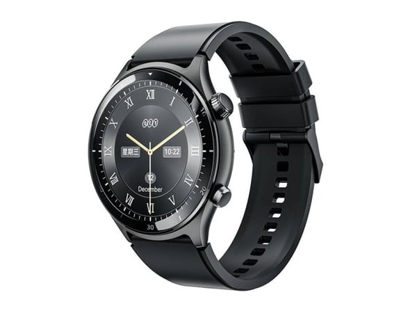 Smartwatch QCY GT3 S7 AMOLED 1,43" 3ATM (czarny)