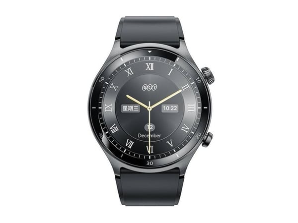 Smartwatch QCY GT3 S7 AMOLED 1,43" 3ATM (czarny)