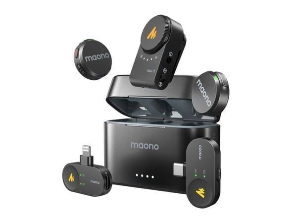 Maono trådlös mikrofon Maono Wave T5 Combo