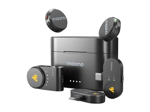 Maono trådlös mikrofon Maono Wave T5 Combo