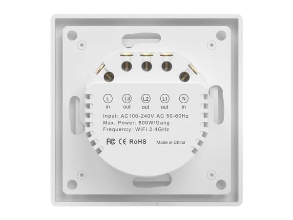 Avatto WiFi touch ljusströmbrytare Avatto TS20-EU-W3