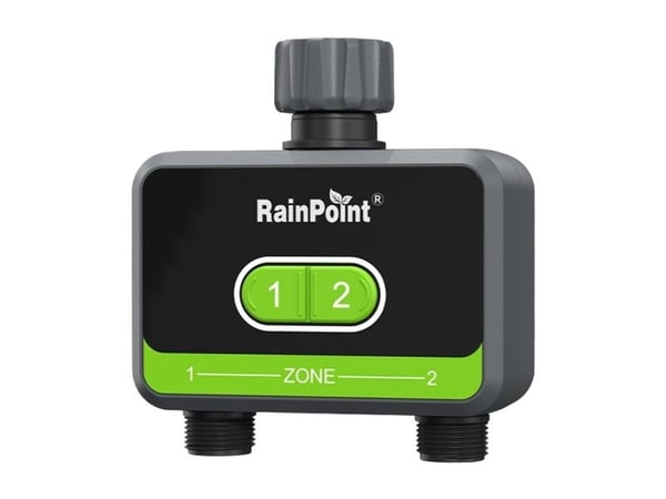 RainPoint 2-soners styring med app
