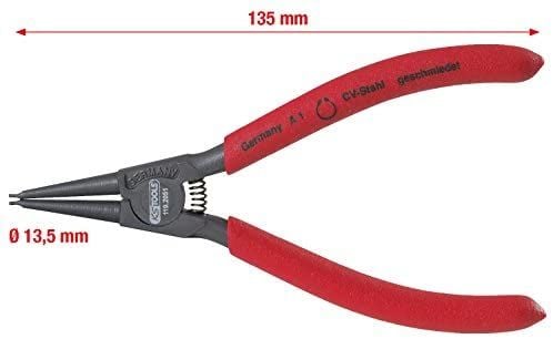 KS Tools ?119.2056, Kromvanadiumstål, 175 mm, 68 g, 350 mm, 250 mm, 130 mm