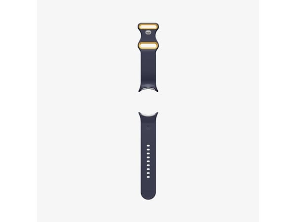 Spigen Nano Pop, Band, Smartklokke, Marineblå, Gult, Google, Pixel Watch 4 (41mm), Silikon