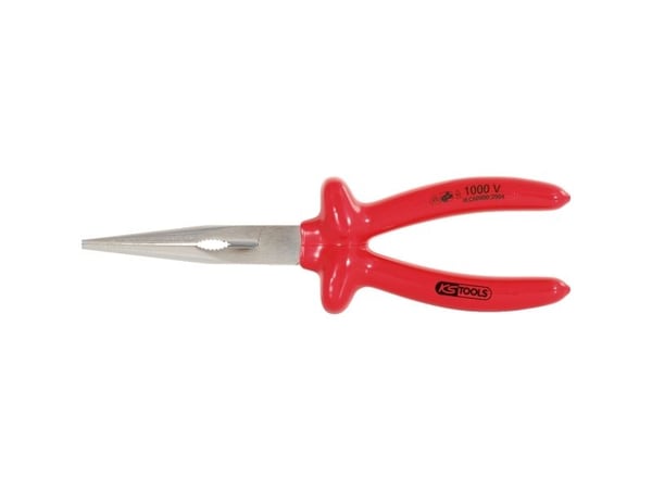 KS Tools 1171293 Platt rund tång rak 160 mm