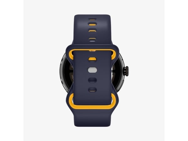 Spigen Nano Pop, Band, Smartklokke, Marineblå, Gult, Google, Pixel Watch 4 (45mm), Silikon