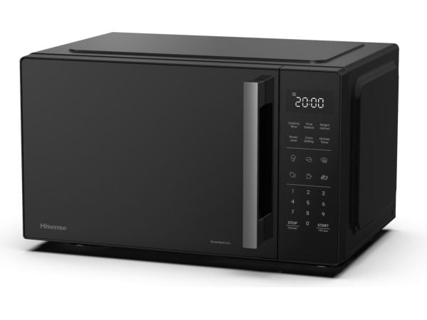 Hisense H23MOBS4HI, Benkeplate, Solo mikrobølge ovn, 23 l, 900 W, Innebygd skjerm, Knapper