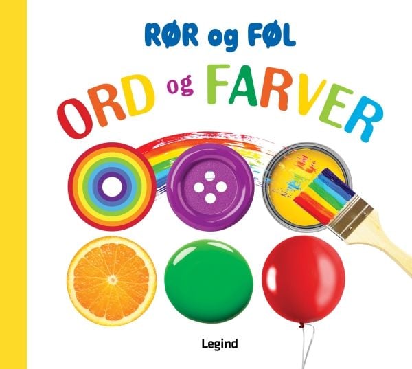 Pipor och föl - Ord och färger | Språk: Danska
