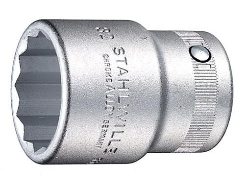 Stahlwille 55 A 1 1/16 05410050 Kaksoiskuusikulmainen hylsy 1 1/16 3/4 (20 mm)