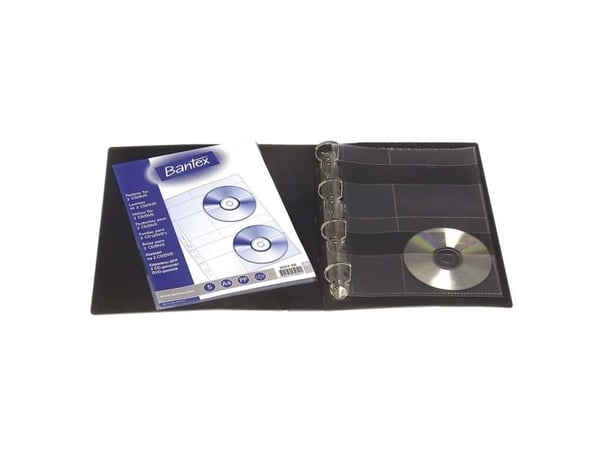 BANTEX CD-ficka, transparent