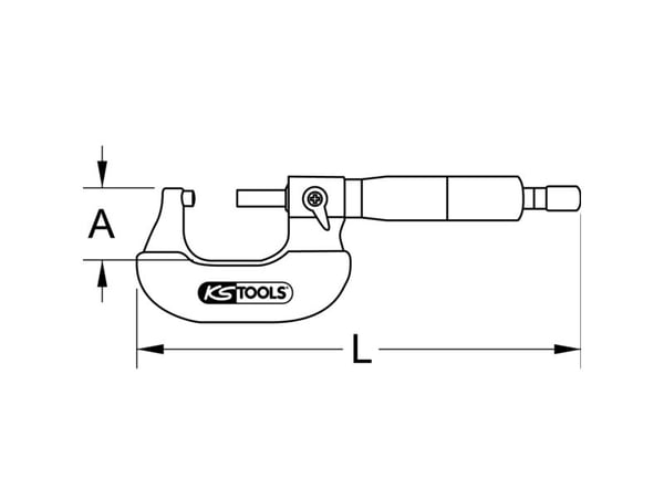 KS Tools 300.0557 3000557 Mikrometri