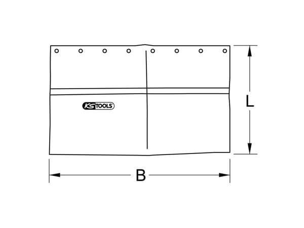 KS Tools 1171690 #####Forlengelsesklut med beskyttende isolasjon
